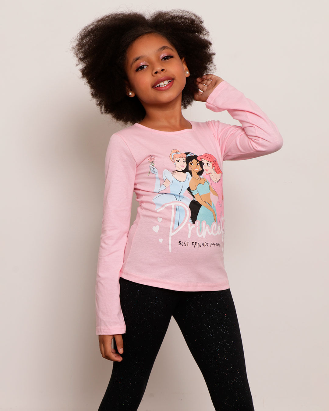 Blusa Ch33637 Princess Ml F 4/10 - Rosa Claro