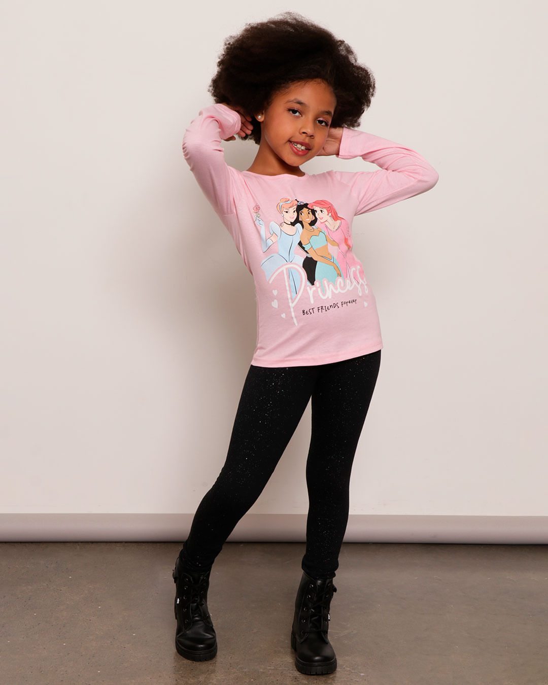 Blusa Ch33637 Princess Ml F 4/10 - Rosa Claro