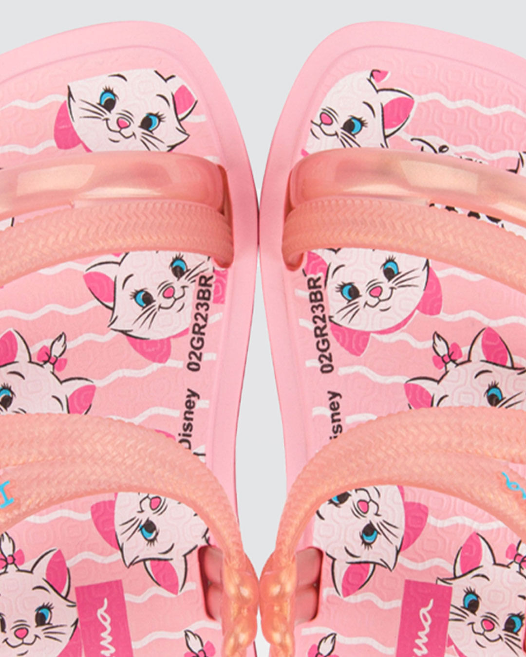 Sandália Bebê Ipanema Marie Disney Rosa