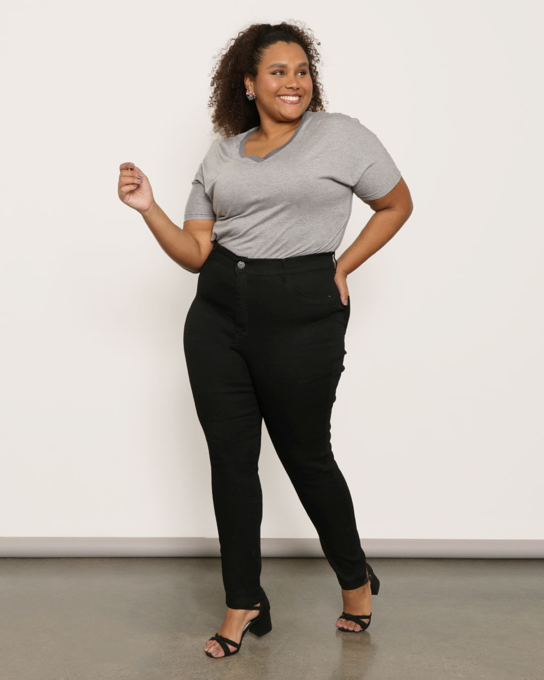 Calça Plus Jeans Plus Size Barato Calça Jeans Feminina Plus Size