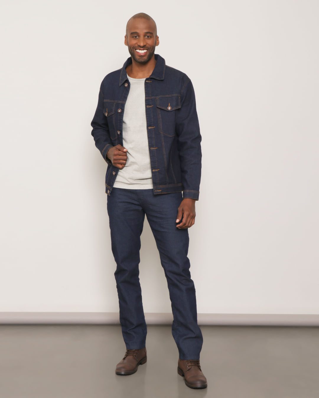 Top Jns Cpt Jaq Ama Vintage - 45031 - Blue Jeans Escuro