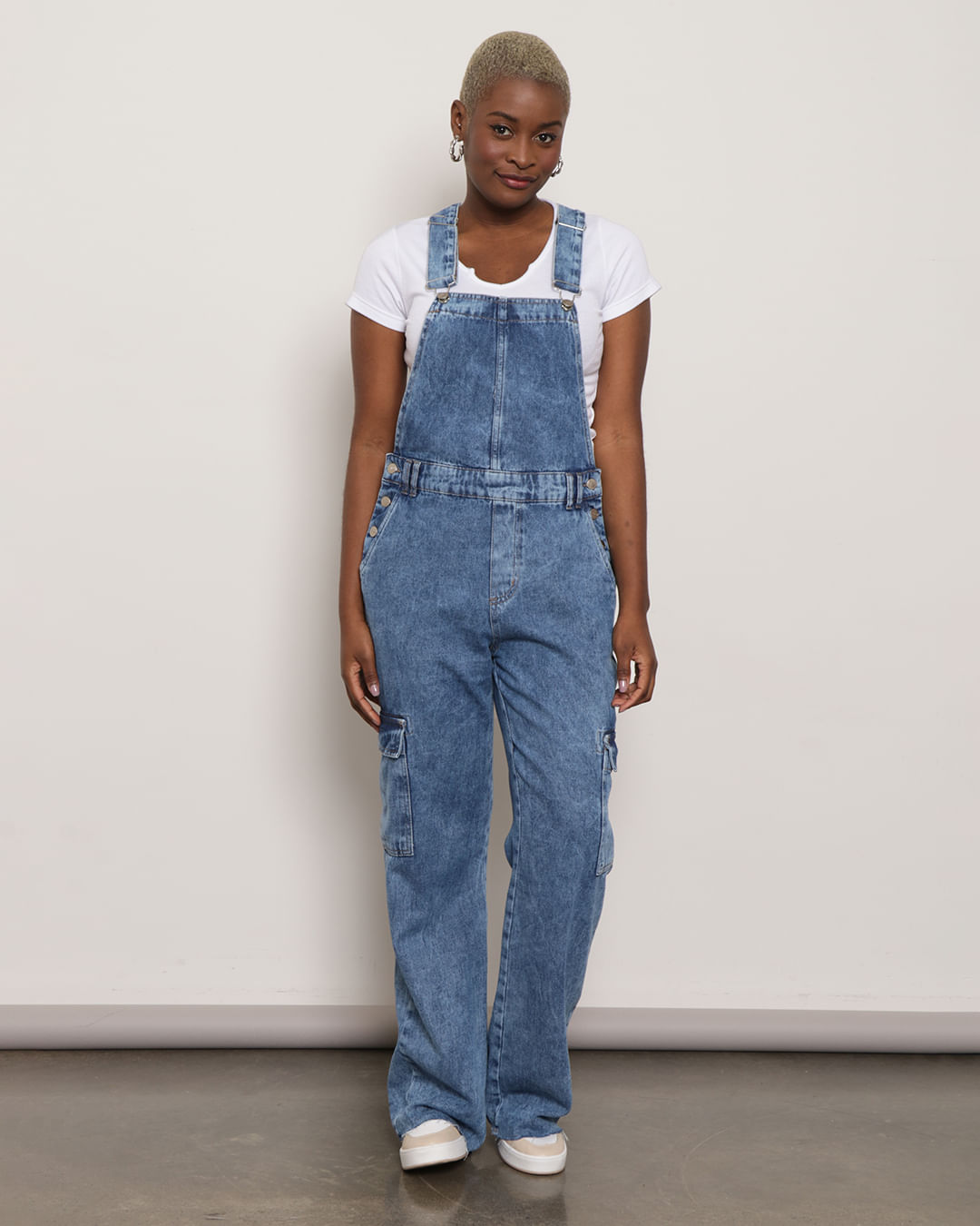 Jardineira Jeans Masculino MacacÃ£o Jeans Cea Usar Macacão MacacÃ