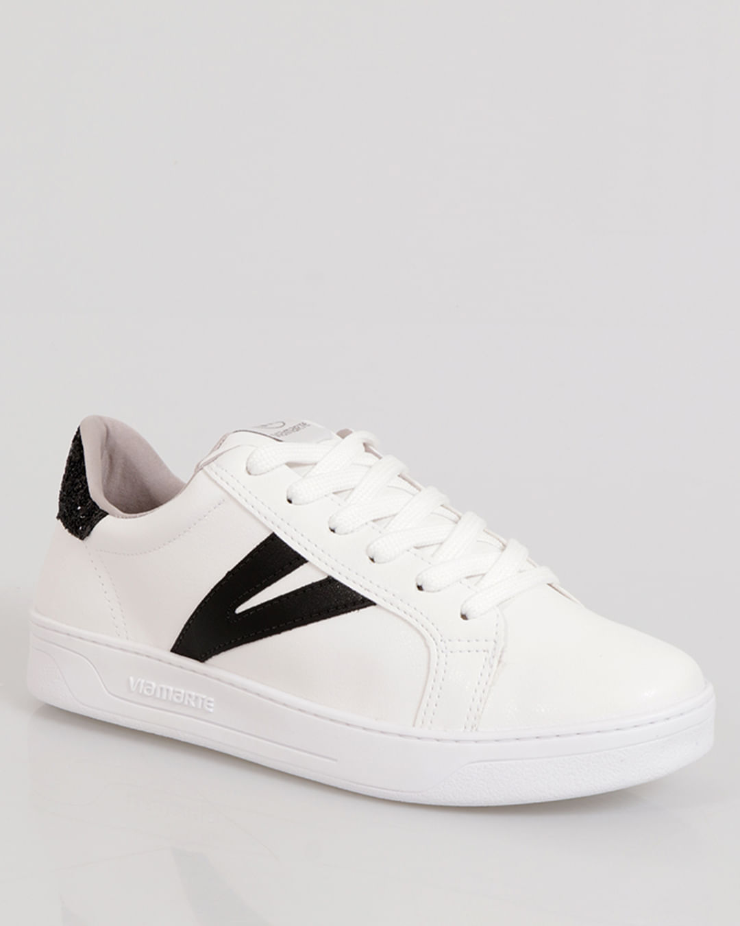 Tênis Feminino Flatform Via Marte Casual Branco