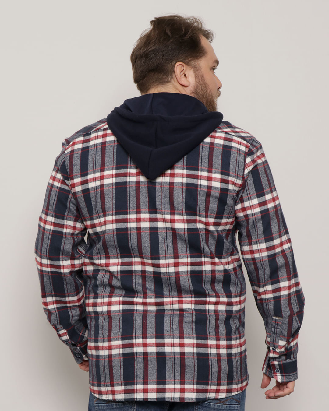 Capuz Xadrez Camisa Capuz Crippy Xadrez Com Capuz