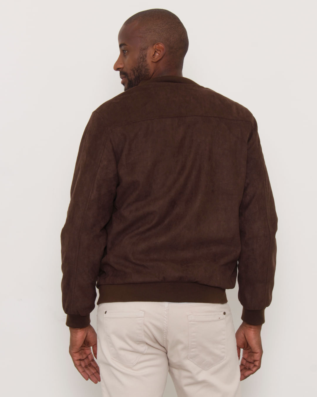 Jaqueta Suede Marrom Jaqueta Bomber Masculina Marrom Jaqueta