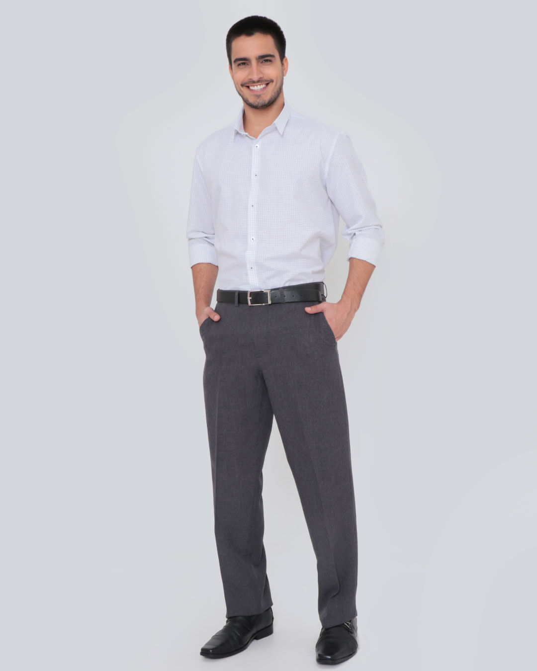 Calça Social CalÇa Branca Com Blusa Cinza Calça Social Masculina