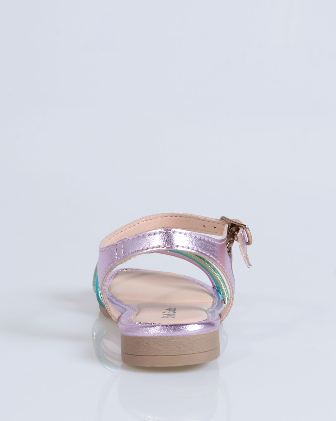 Sandália Infantil Metalizada Tiras Dakota Rosa Lojas Torra