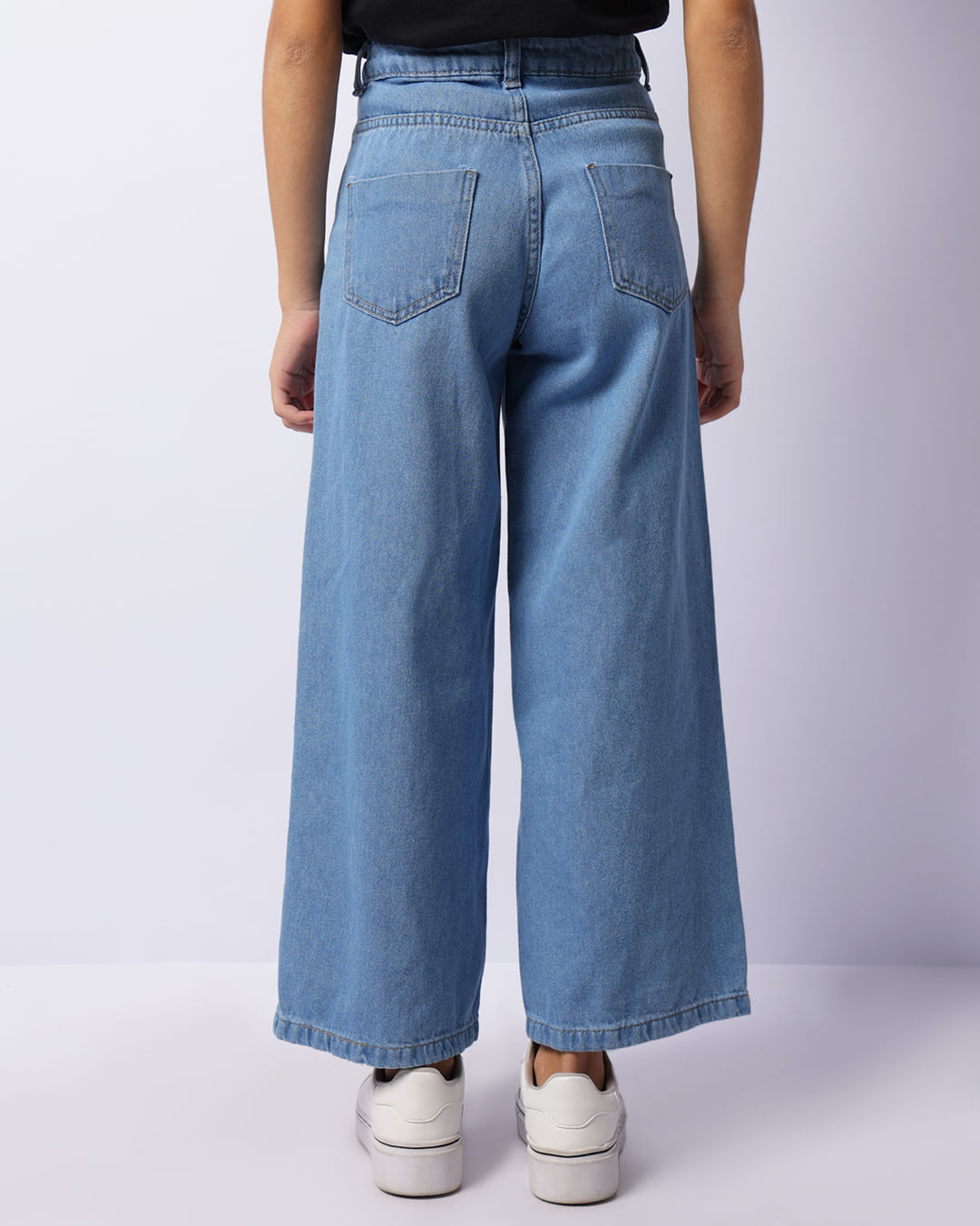 Calça Jeans Juvenil Wide Leg Ofertas Lojas Torra