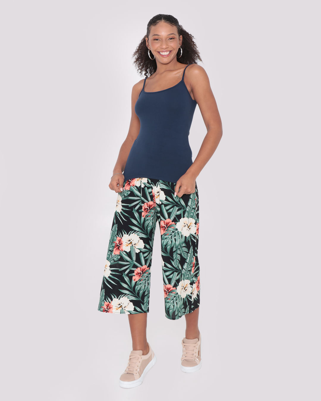 Primavera Verão Calca Estampada Esta Na Moda 2018 Calças Femininas