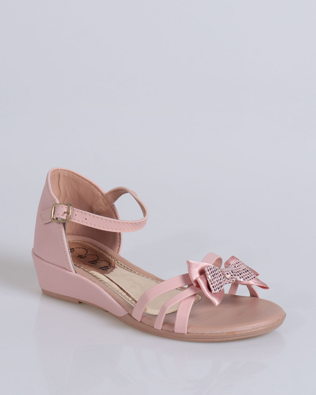 Anabela Infantil Sandália Anabela Infantil Pink Cats Pink