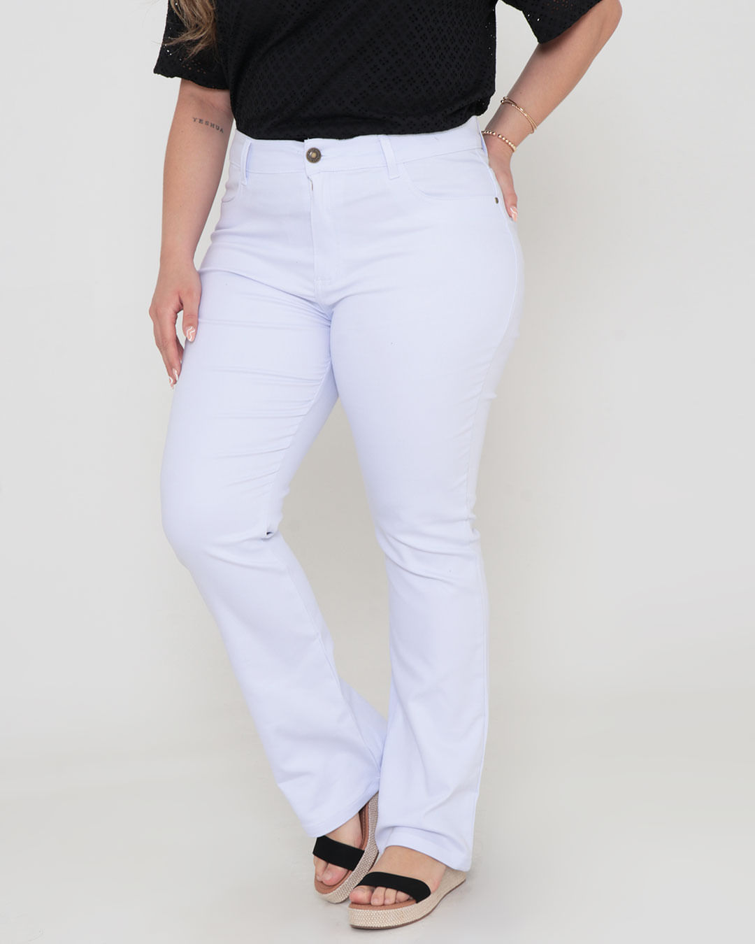 Calça Flare CalÃ§a Ellus Branca Feminina Calça Jeans Ellus Ellus