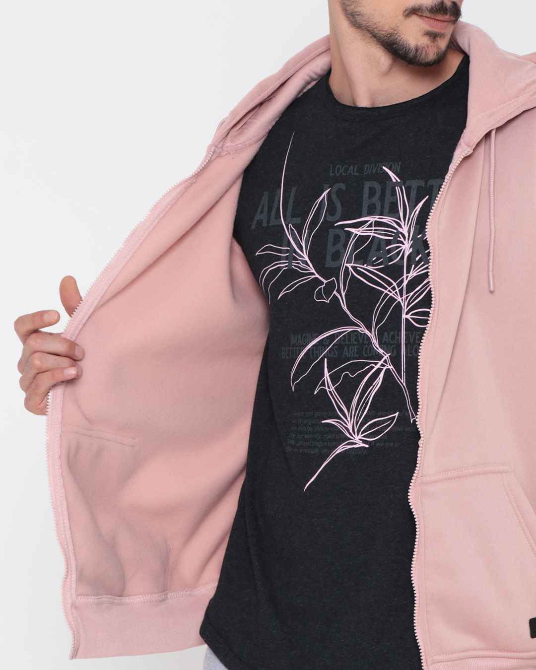 Casaco Moletom Aberto Masculino Casaco Moletom Masculino Aberto