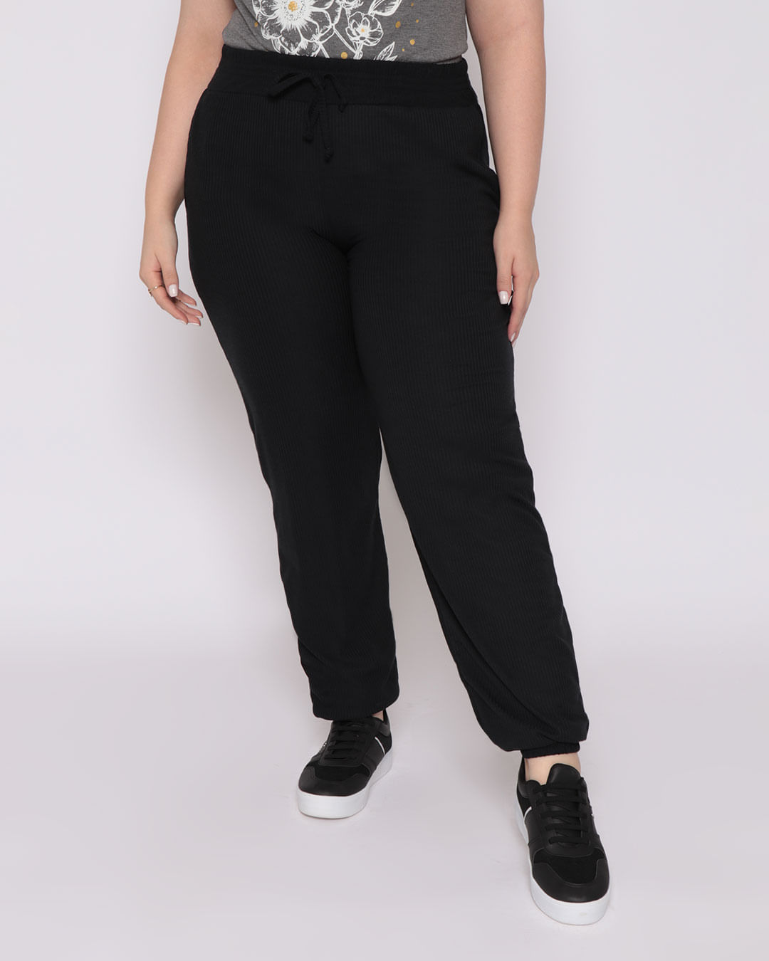 Calca Comfy CalÃ§a Jogger Suede Feminina Calça Preta CalÇa De