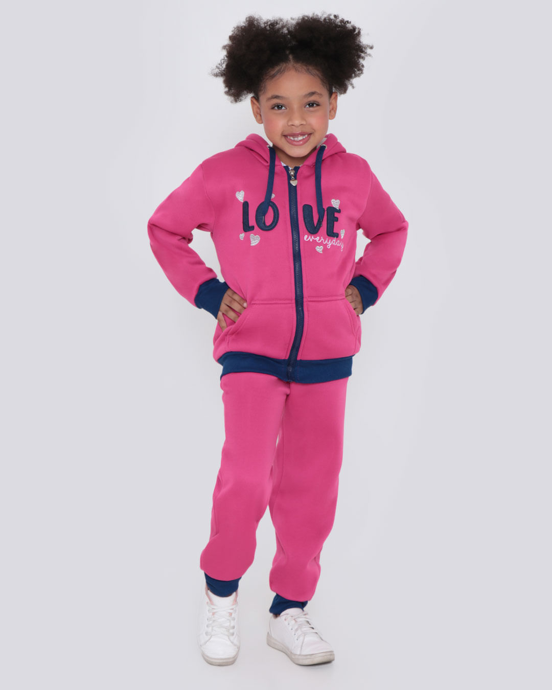 Roupa Infantil Moletom Infantil Feminino Barato Conjunto Moletom