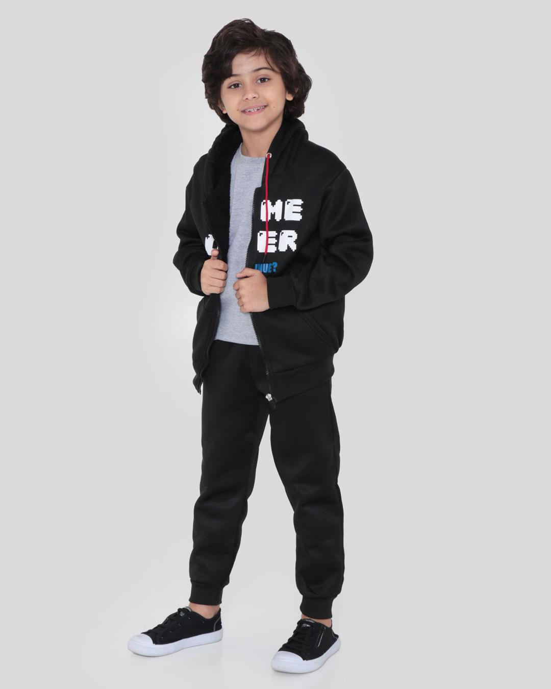 Roupa Infantil Menino Conjunto Moletom Flanelado Moletom Infanto