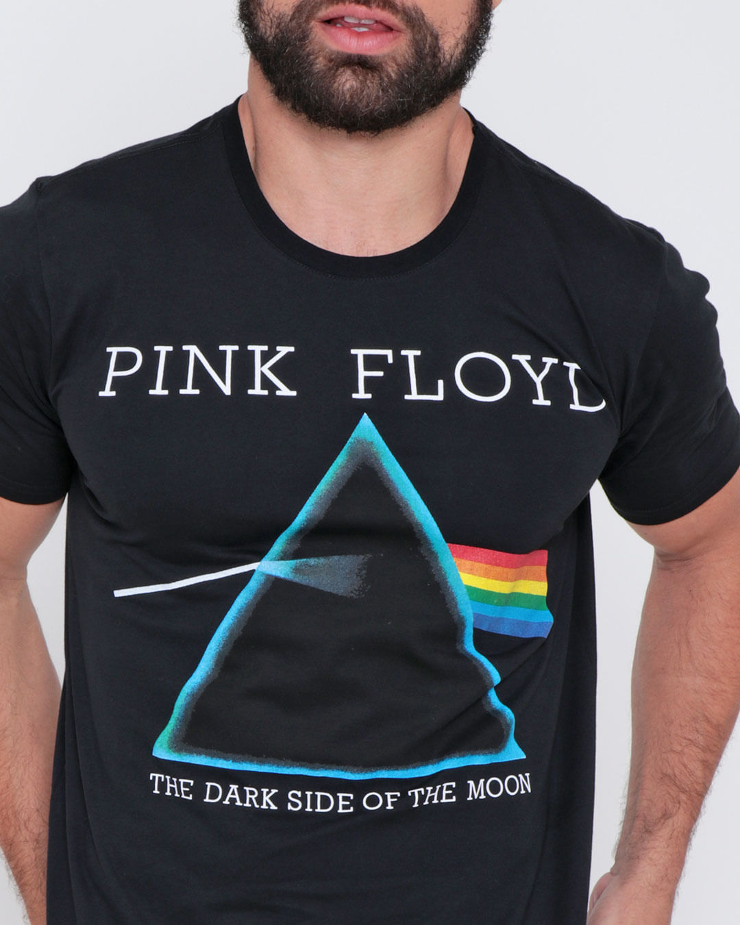 Camiseta Masculina Pink Floyd Preta| Lojas Torra