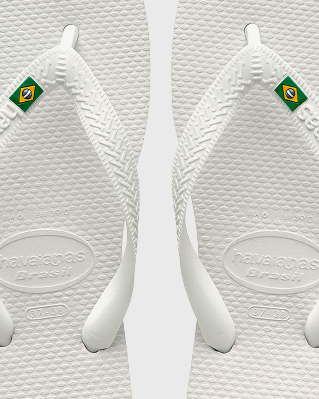 Sandalia Havaiana Branca Brasil Chinelo Havaianas Feminino