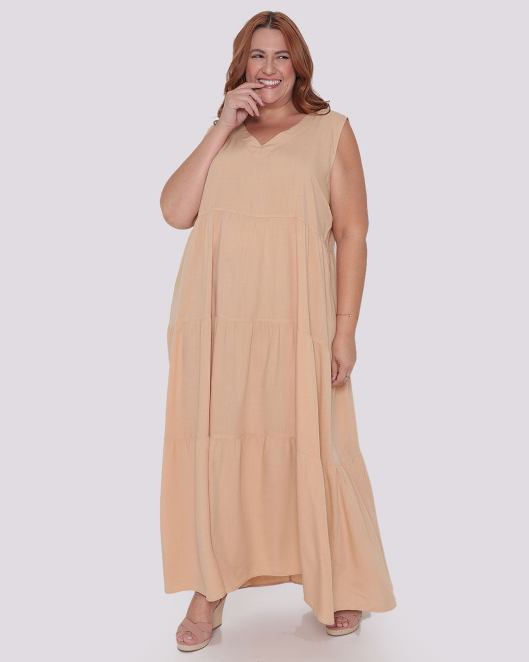 Vestido Longo Plus Vestido Em Viscose Plus Size Vestido Plus Size