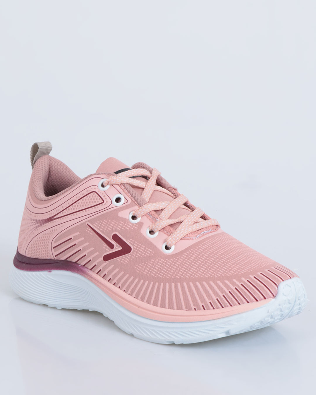 Tênis Casual Tenis Beira Rio Rosa Claro Tênis Feminino Esportivo