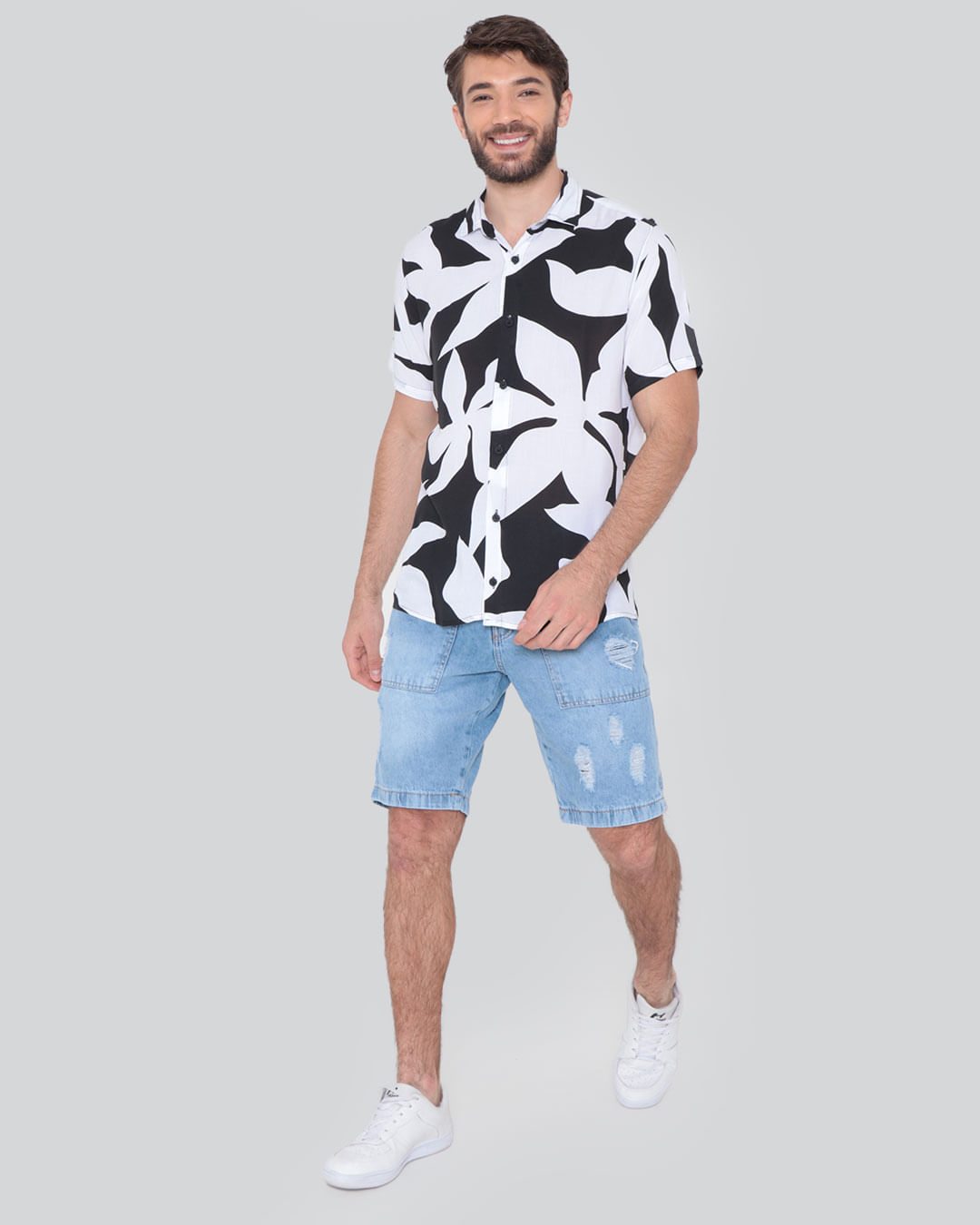 Com Bermuda Camisa E Shorts Camisa Com Bermuda Masculina Camisa
