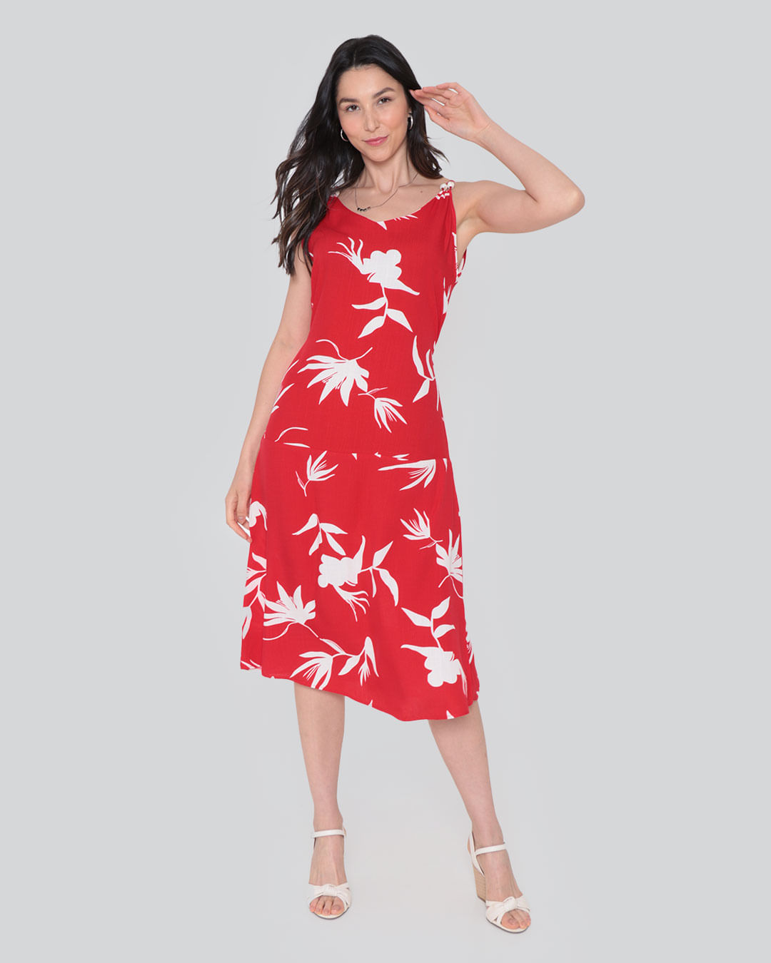 Moda Evanglica Jany Pim Vestido Midi Amarelo Vestido Curto