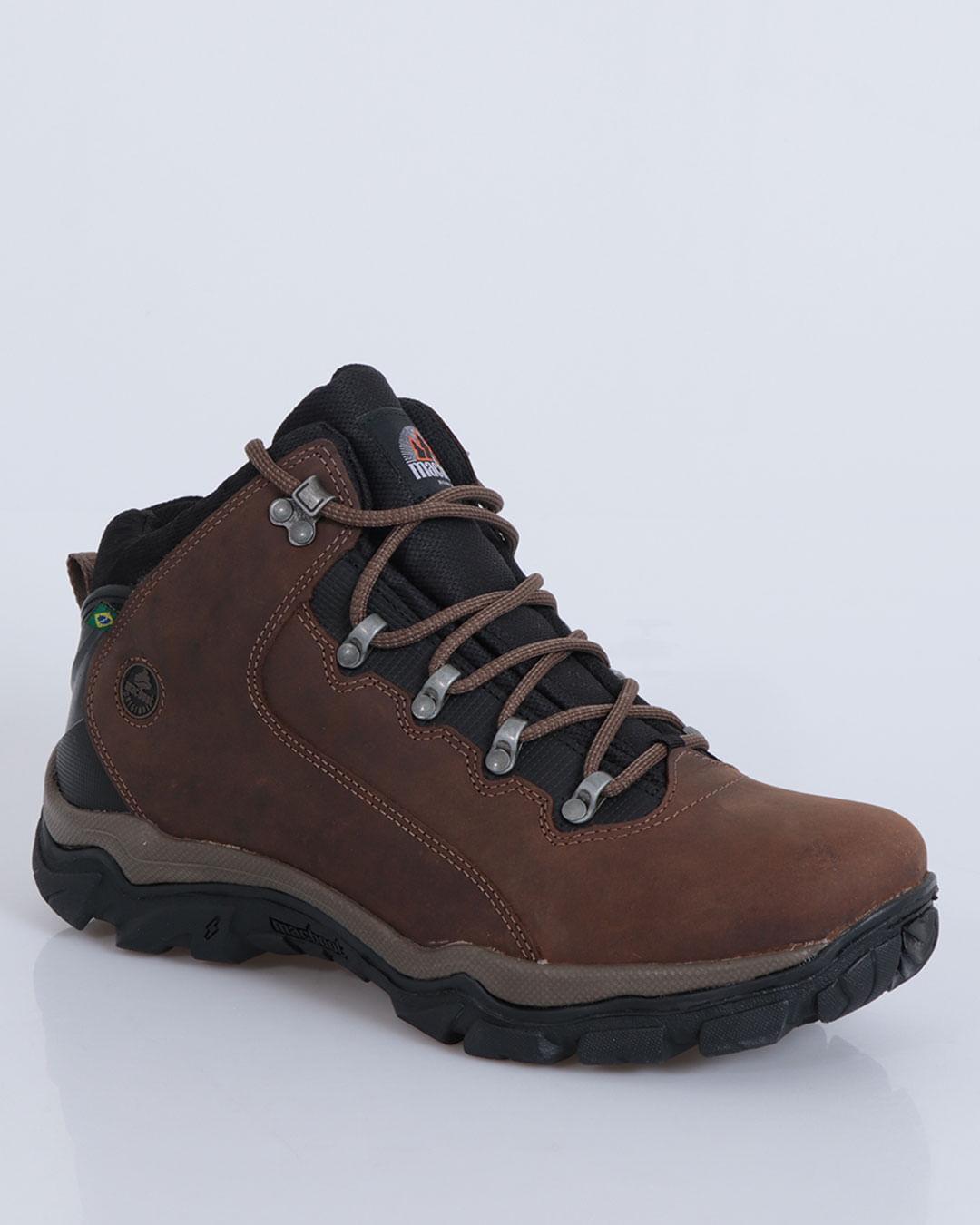 Bota Masculina Couro Macboot Tiê 02 Marrom Lojas Torra Lojas Torra