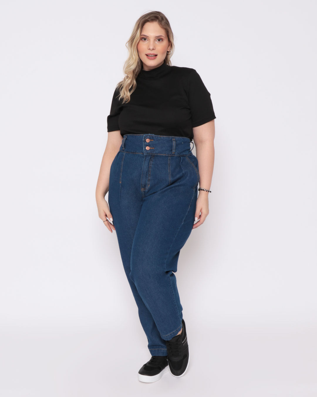 Mom Plus Comprar CalÃ§a Jeans Plus Size Calça Jeans Mom Plus Size