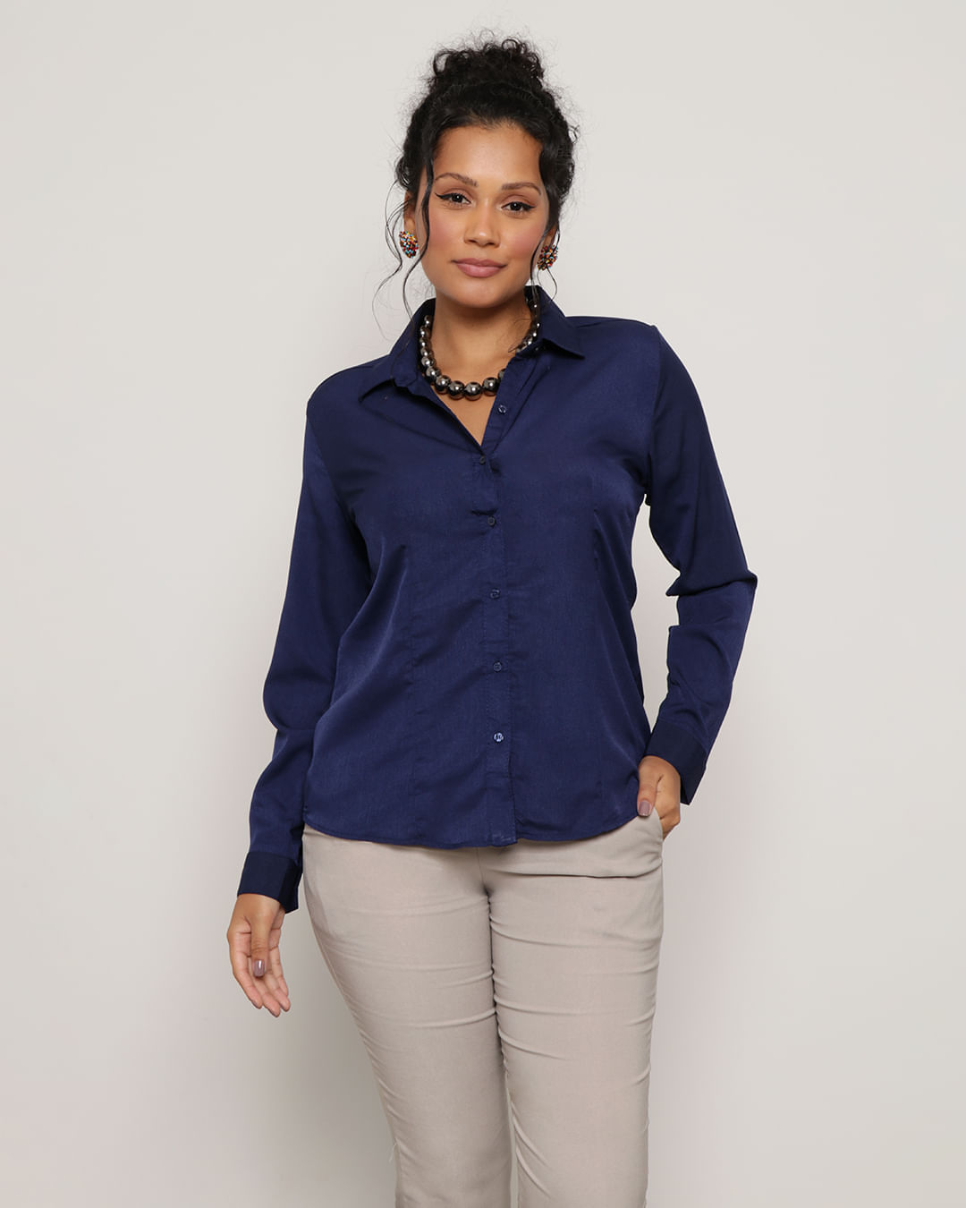 look social roupa social basica feminina