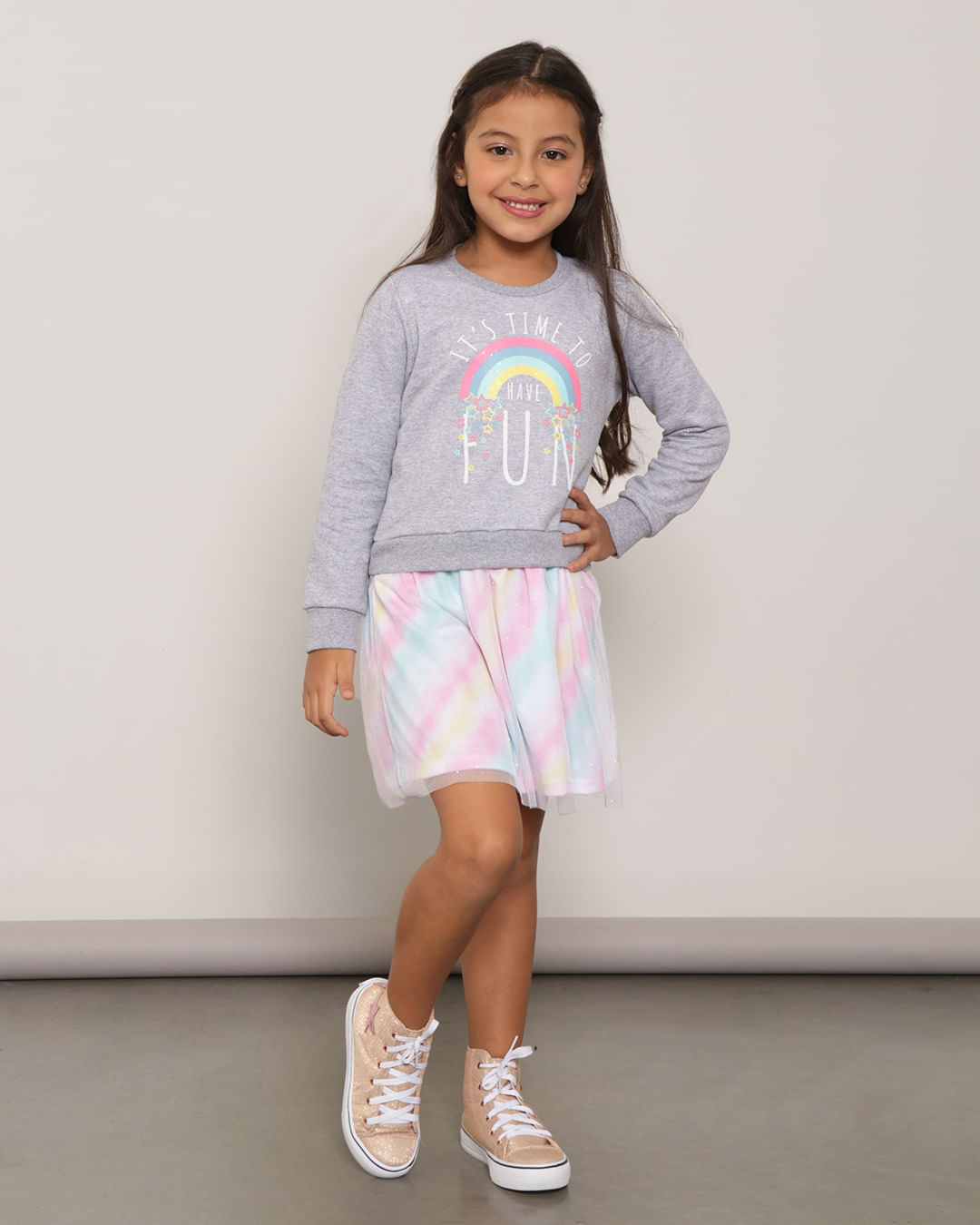 Usar Vestido Vestido De Moletom De Tule Tenis Para Usar Com Saias