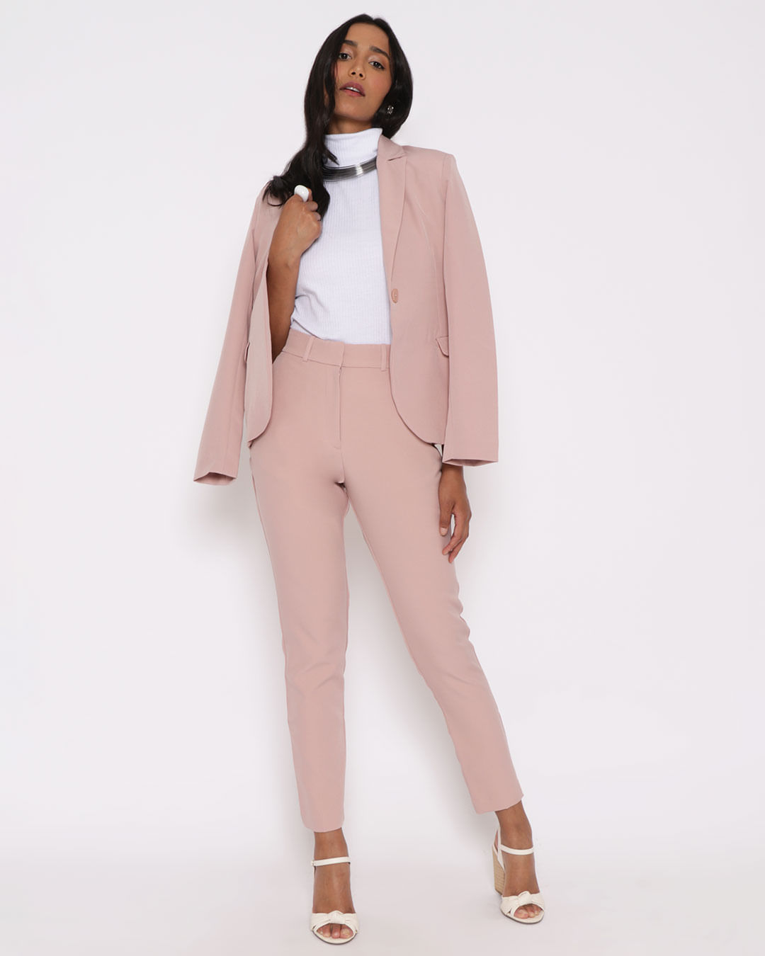 Calça Alfaiataria Feminina Roupas Femininas Social Esporte Calça