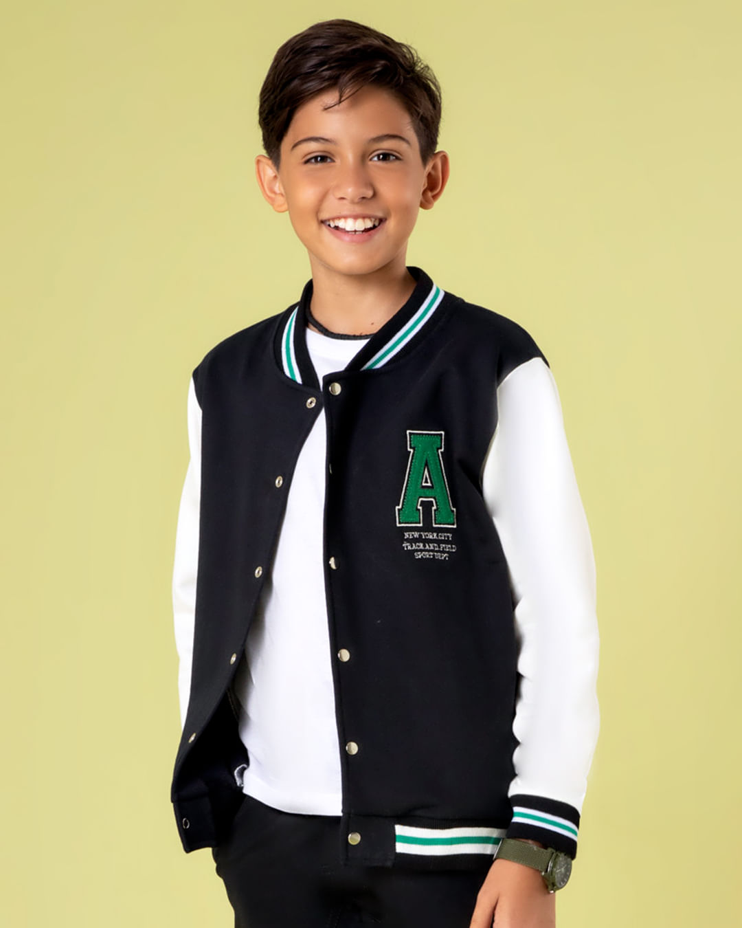 Jaqueta Colegial Moletom College Com Capuz Casaco Moletom College