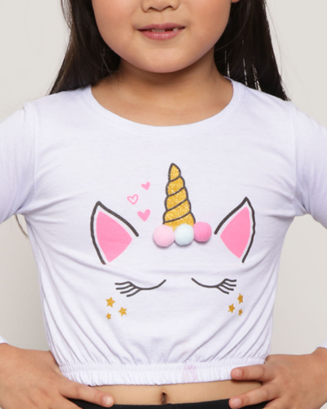 Unicórnio Lol Camisas Blusa Infantil Com Estampa Unicórnio Manga