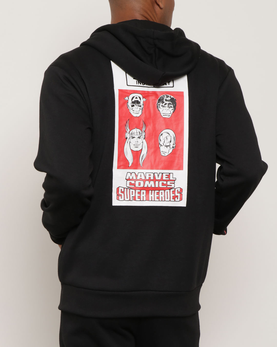 Moletom Canguru Blusa De Frio Marvel Top Blusa Moletom Marvel Free