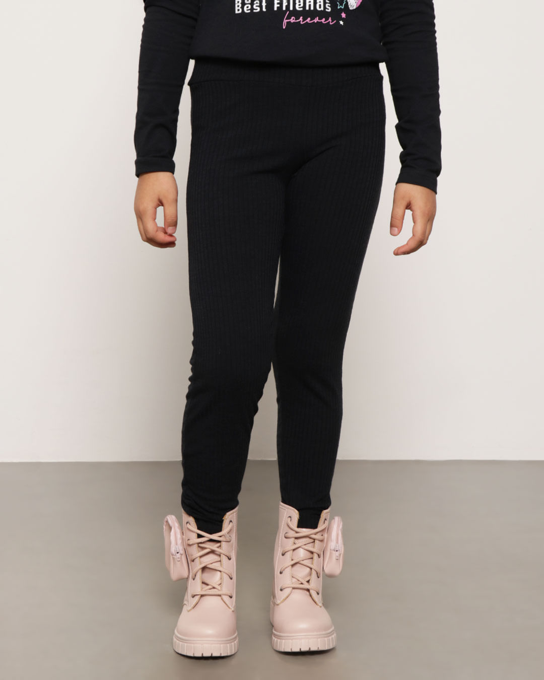 Legging Preta Legging Saia Infantil Calça Legging Infantil