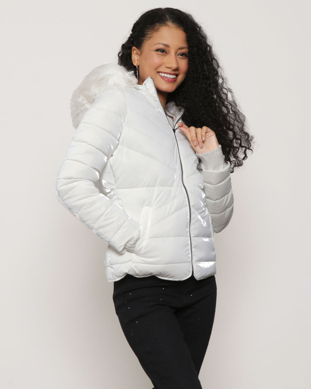 Jaqueta Puffer Branca Jacket Jaqueta Puffer Branca JAQUETA PUFFER