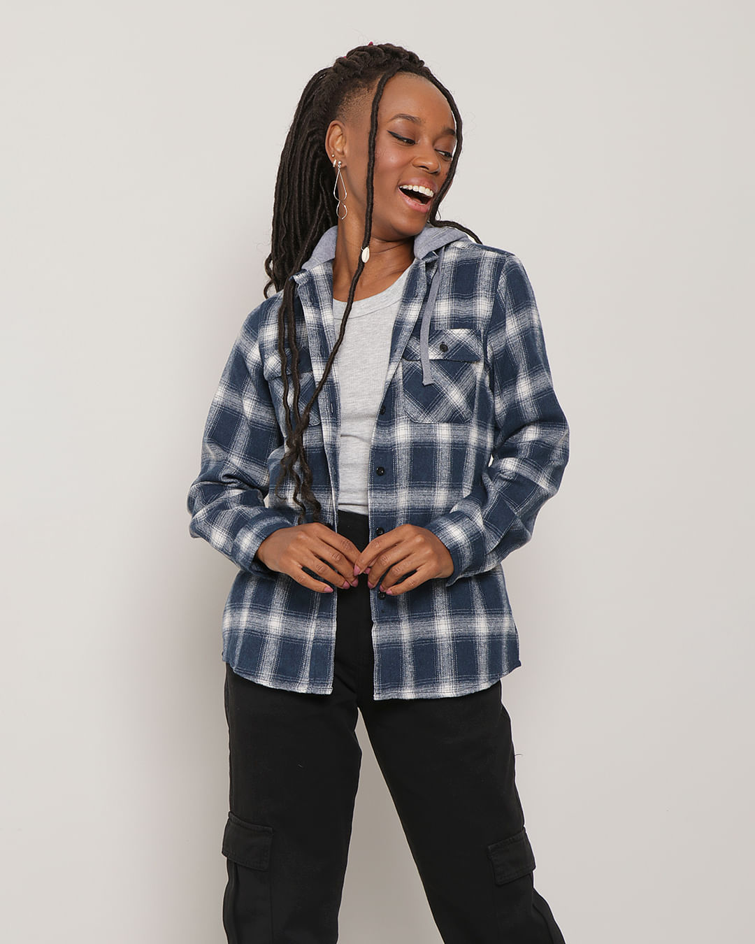 Camisa Quadriculada CalÃ§as Quadriculadas Femininas CalÃ§as