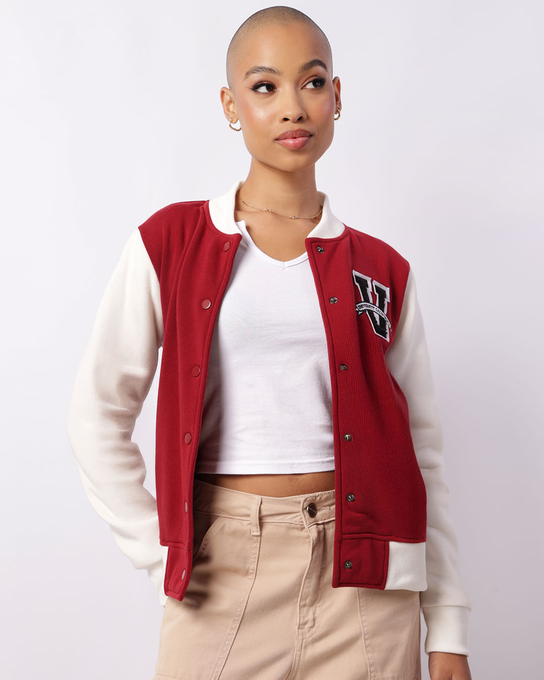 Jaqueta Bomber Jaquetas Femininas Moletom Casaco Feminino