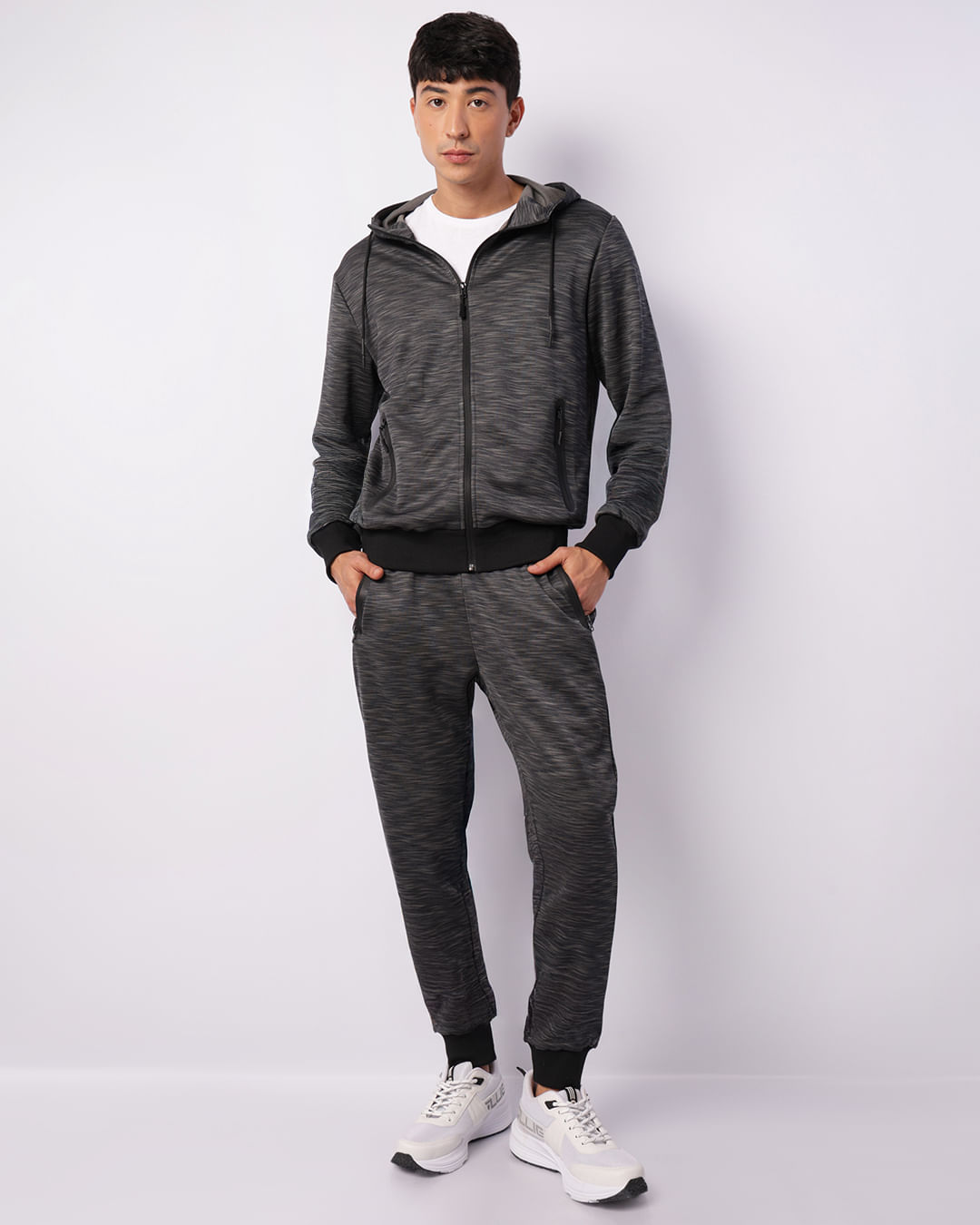 Calça Esportiva Masculina Jogger Fitter Flamê Cinza-1744389926029