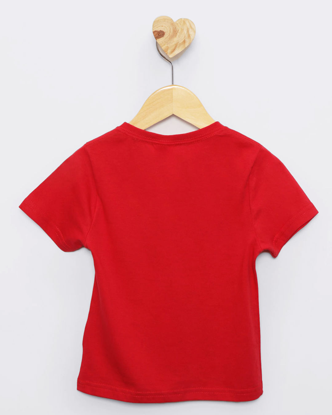 Camiseta Bebê Estampa Mickey Disney Vermelha