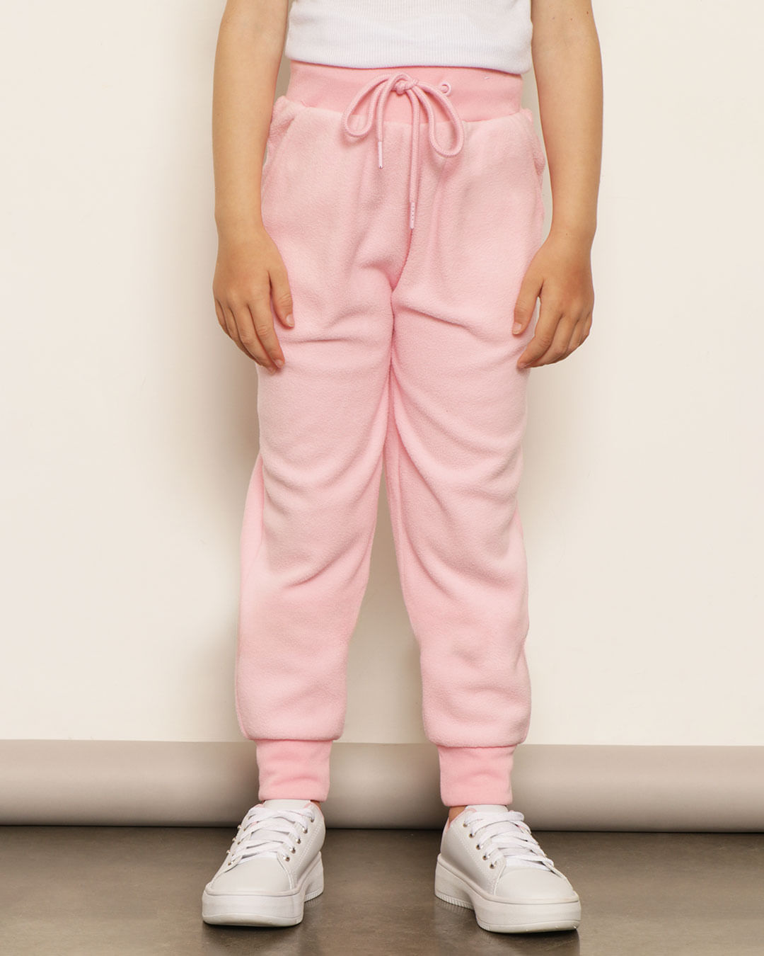 Pink Baby Fleece Joggers Baby Pink Jogger Baby Pink S