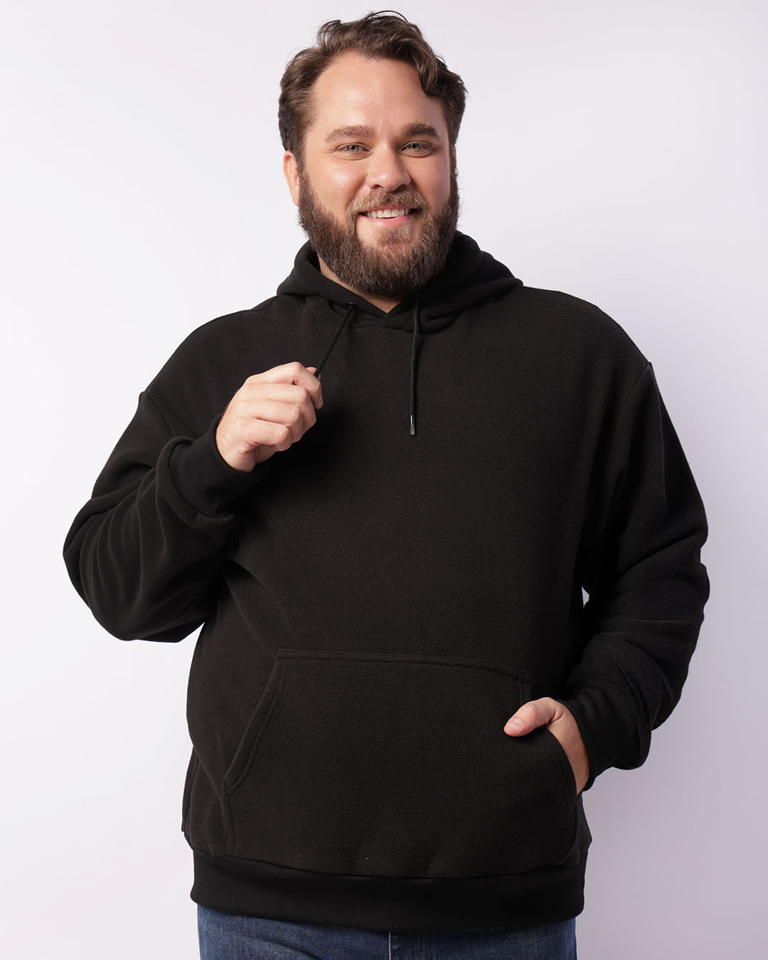 Plus Size CalÇa Moletom 100 AlgodÃo Masculino Caedu Moda: Calça