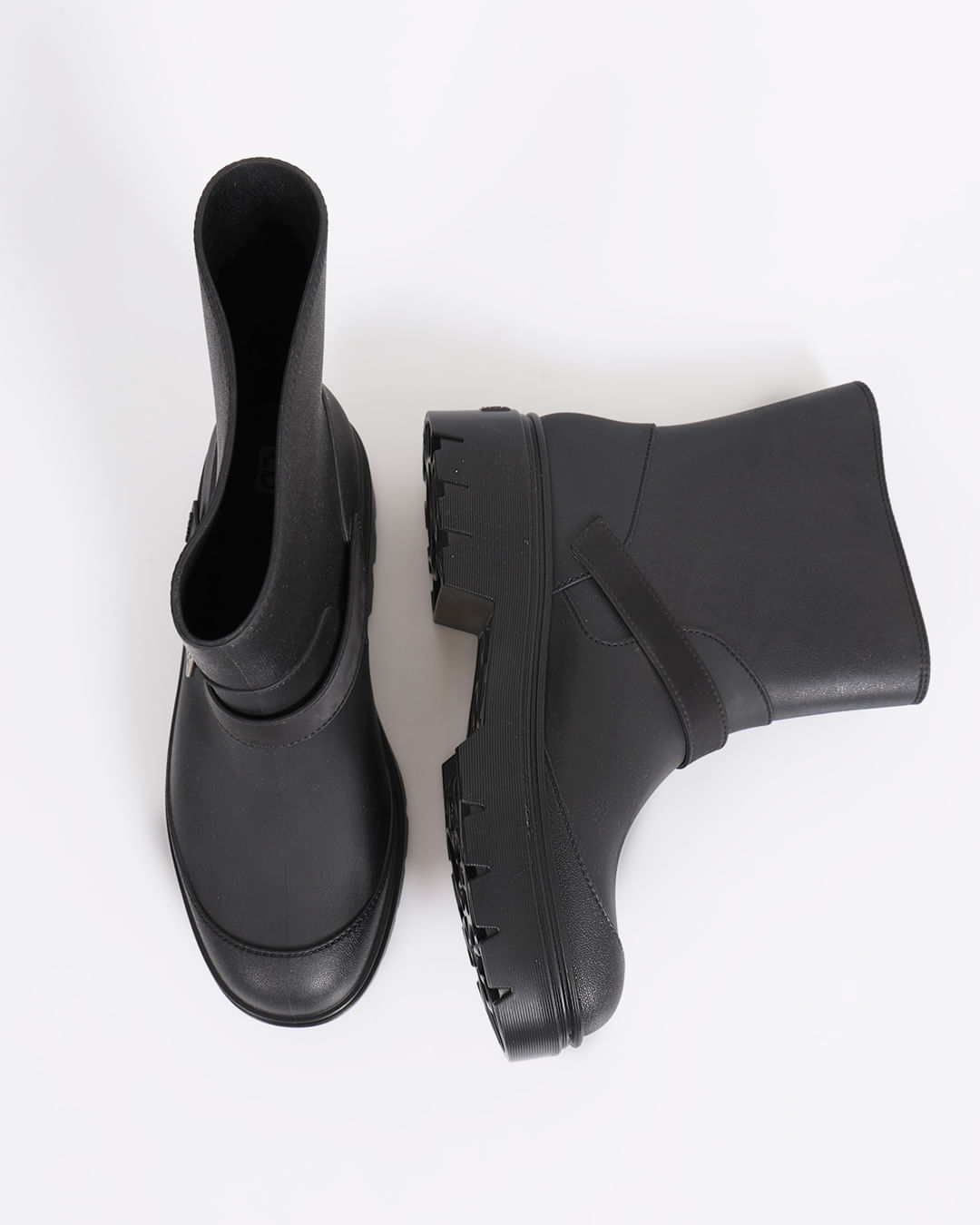 Bota Coturno Zaxy Bota Zaxy Feminino De PlÁstico Galocha Zaxy Bota