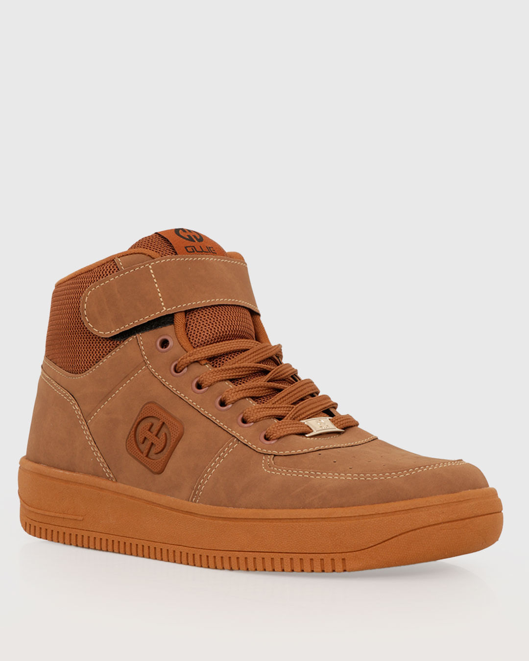 Alto Masculino Tenis Cano Alto Velcro Feminino Tênis Masculino