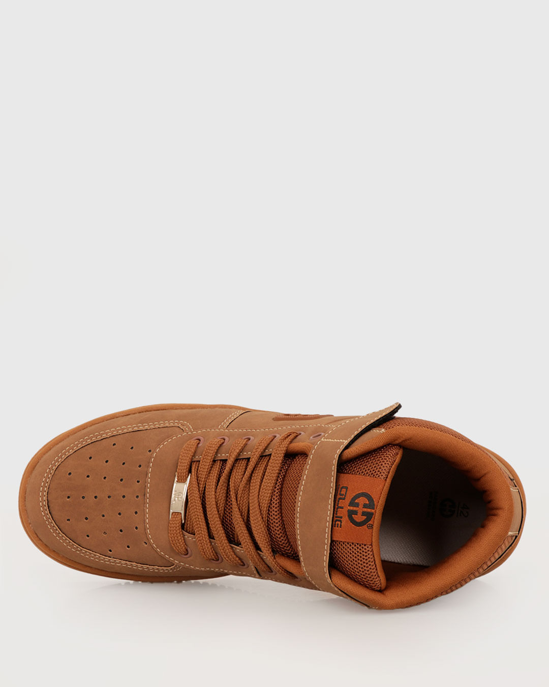 Tênis Casual Tenis Nike Caramelo Cano Alto Ollie TÃªnis Nike Cano Alto  Masculino Tênis Masculino Casual Cano