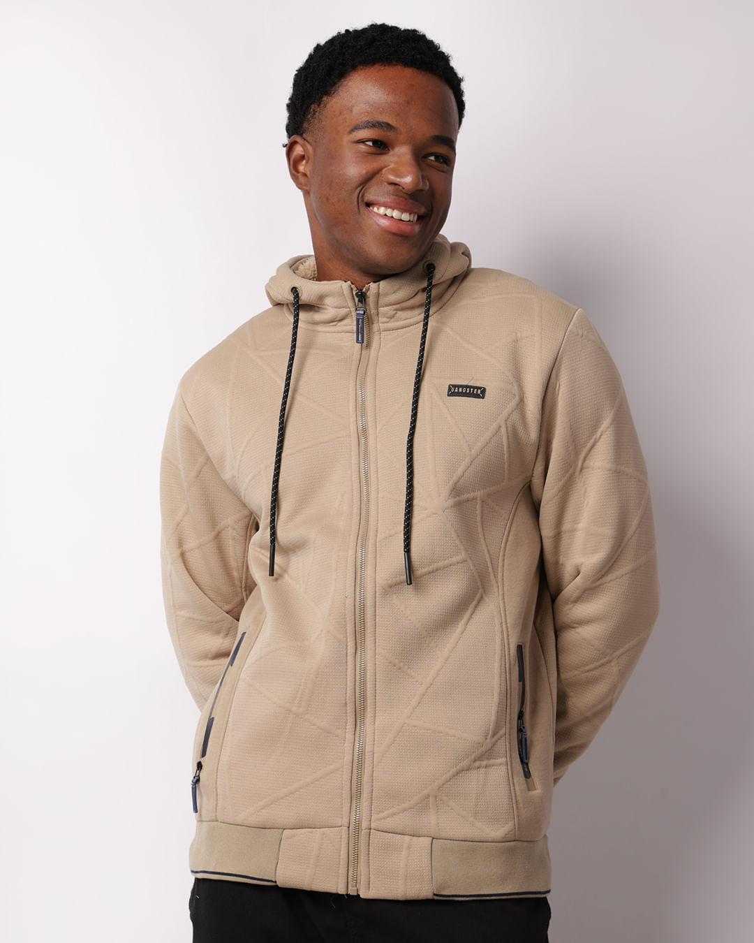 Bomber Moletom Jaqueta Bomber Masculina Slim Moletom Casaco