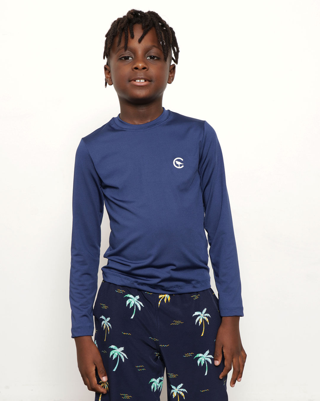 Moda Praia Camisa Uv Praia Infantil Camiseta Infantil Manga Longa