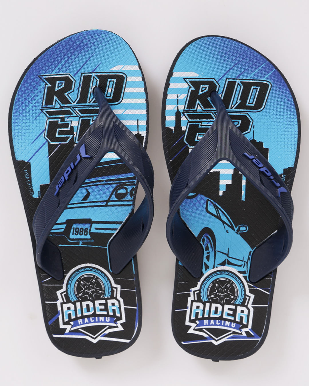 Chinelo Infantil Rider Street Azul