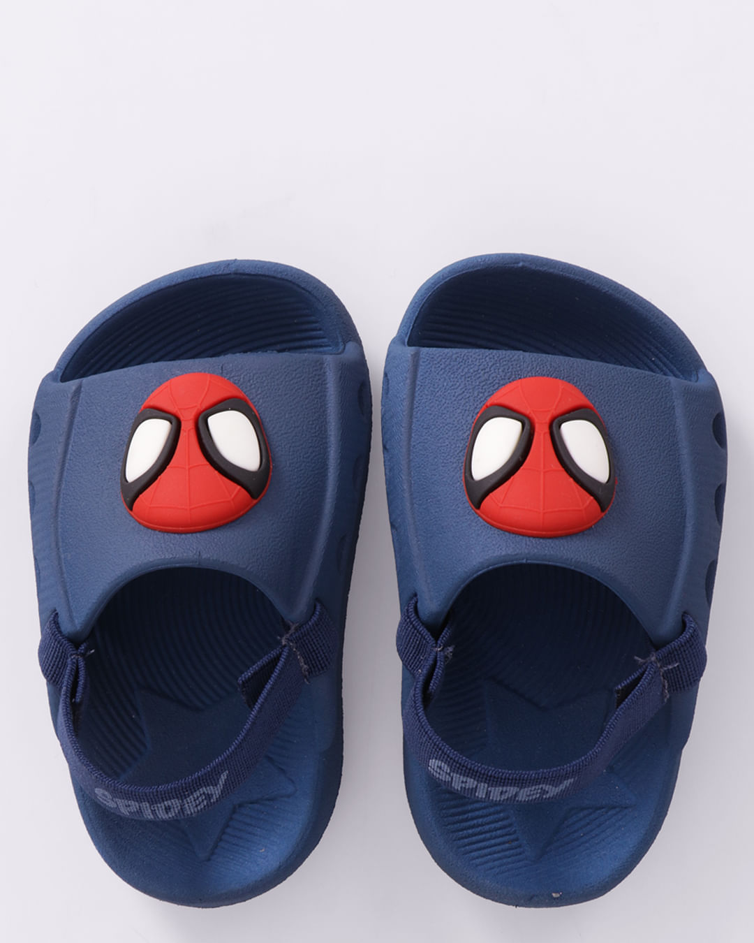Chinelo Bebê Marvel Homem Aranha Azul