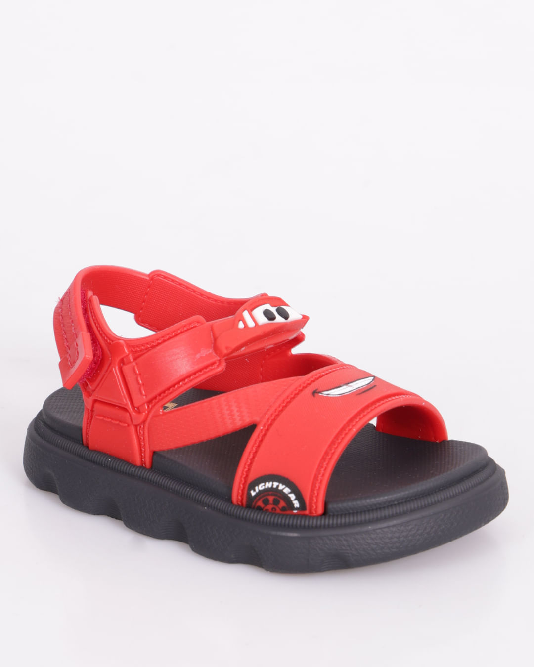 Sandália Bebê Papete Grendene Relâmpago McQueen Carros Vermelha