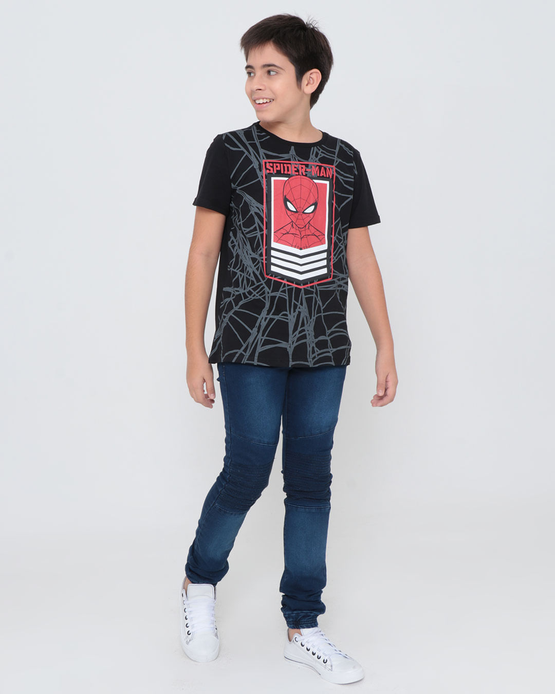 Camisola estampada Marvel Homem-Aranha